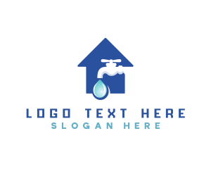 Craftsman - Home Fauset Water logo design