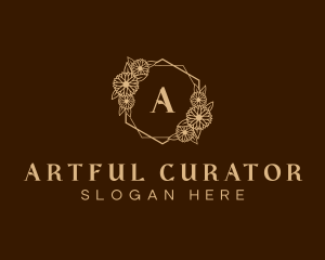 Luxury Floral Boutique logo design