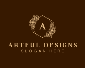 Luxury Floral Boutique logo design