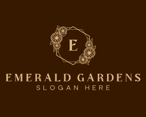 Luxury Floral Boutique logo design