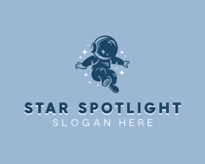 Astronaut Leadership Coach logo design