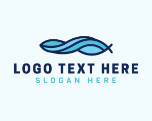 Biotech - Aqua Wave Water logo design