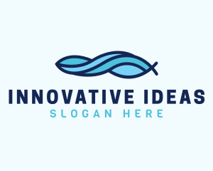 Aqua Wave Water logo design