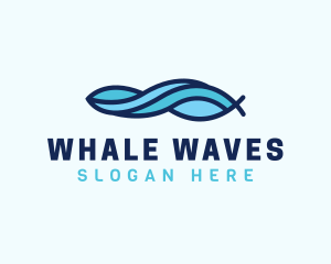 Aqua Wave Water logo design