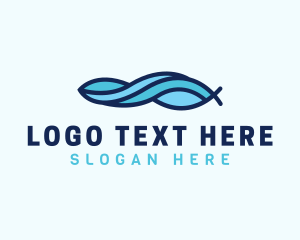 Modern - Aqua Wave Water logo design