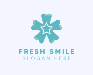 Toothpaste - Dental Star Teeth Dentist logo design