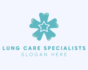 Dental Star Teeth Dentist logo design