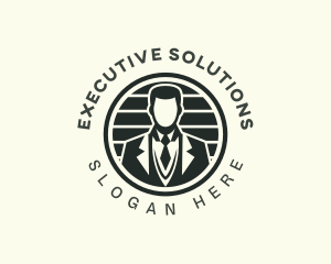 Male Admin Executive logo design