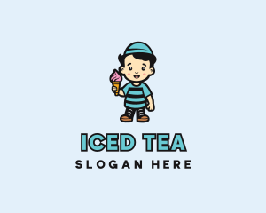 Sweet Ice Cream Dessert logo design