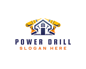 Drill - Drill Handyman Repair logo design