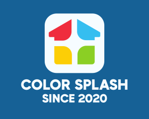 Multicolor Home Property logo design