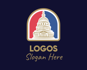 Government - Washington Capitol Building logo design