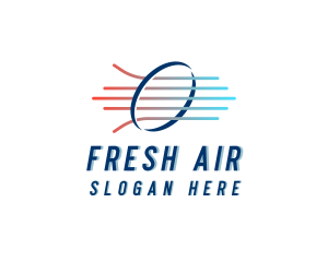 Wind Air Ventilation logo design