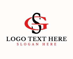 Firm - Industrial Brand Letter SG logo design