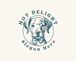 Dog Vintage Puppy logo design