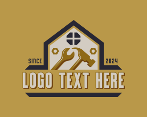 Hammer - Hammer Wrench Handyman logo design