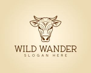 Wild Wagyu Bull logo design