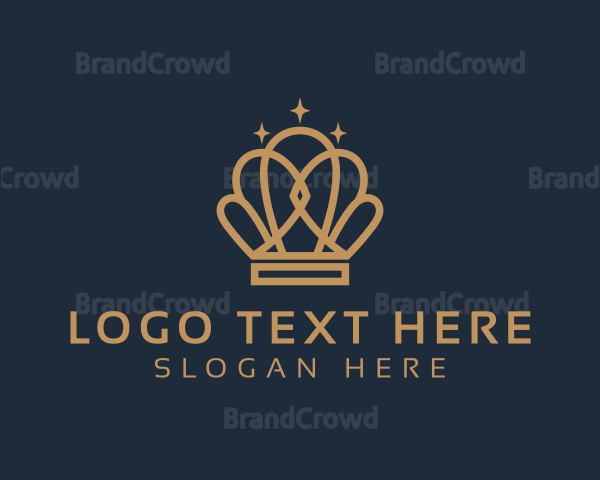 Luxury Gold Crown Logo