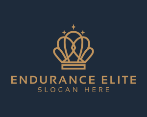 Luxury Gold Crown logo design