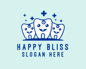 Happy Teeth Dental  logo design