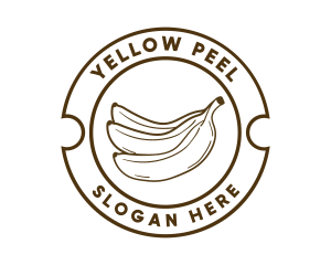 Banana - Healthy Banana Fruit logo design