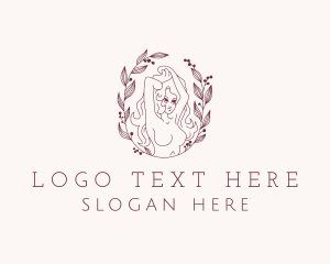 Pretty - Sexy Beautiful Woman logo design