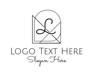 Elegant - Interior Design Art Studio logo design