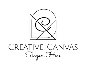 Interior Design Art Studio logo design