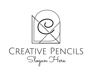 Interior Design Art Studio logo design