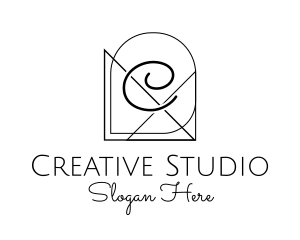 Interior Design Art Studio logo design