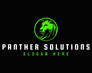 Panther Business Agency logo design