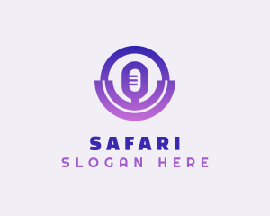 Sound Podcast Mic Logo