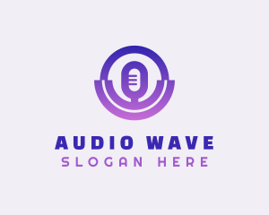 Sound - Sound Podcast Mic logo design