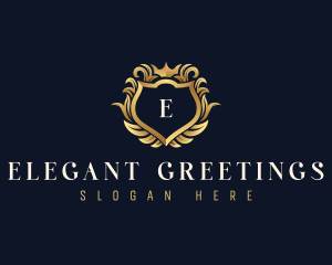 Luxury Royal Crest logo design