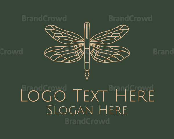 Dragonfly Fountain Pen Logo