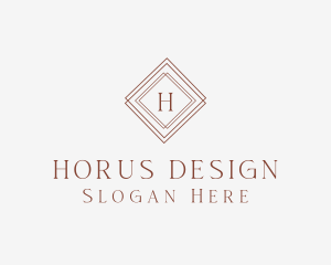 Interior Design Flooring logo design