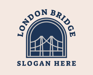 Steel Road Bridge logo design