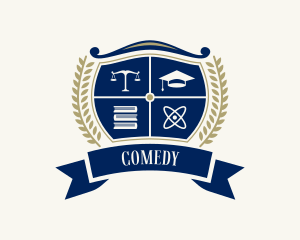 Academy - University Graduate School logo design