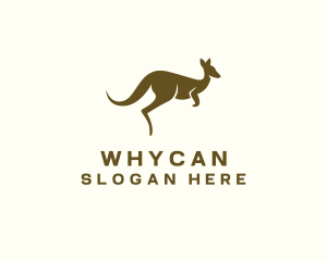 Joey - Kangaroo Wildlife Animal logo design