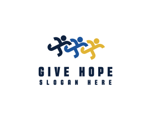 Donation - People Community Organization logo design