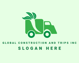 Vegan Food Truck logo design
