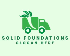 On The Go - Vegan Food Truck logo design