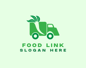 Vegan Food Truck logo design