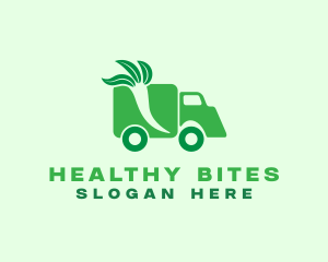 Vegan Food Truck logo design