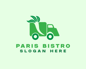 Vegan Food Truck logo design