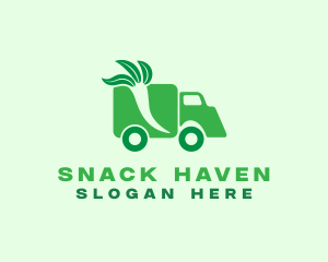 Vegan Food Truck logo design