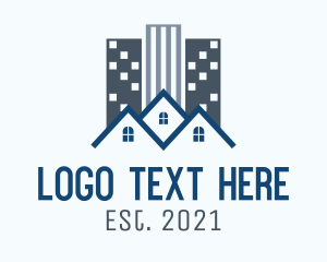 Neighborhood - Tower Building Home Realty logo design