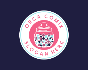 Candy - Sweet Candy Jar logo design