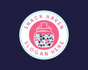 Sweet Candy Jar logo design