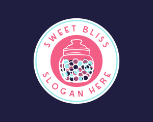 Sugar - Sweet Candy Jar logo design
